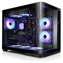 Kiebel Panorama Curve 12 Gaming-PC - Gaming-PC mit Intel Core i9-12900KF und RTX 5060 für atemberaubende Grafik. Mit ARGB-Beleuchtung und hochwertiger Wasserkühlung bleibt Ihre Hardware auch bei intensiven Sessions kühl.