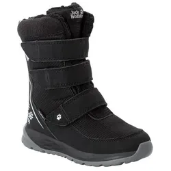 Jack Wolfskin Winterstiefel Polar Boot Texapore High VC - Robuste, wasserdichte Kinderstiefel (Größe 34) - Wanderschuhe für Kinder, ideal für kalte Temperaturen bis -30 °C. Der hohe Schaft und die atmungsaktive TEXAPORE ECOSPHERE-Membran sorgen für optimale Wärme und Schutz.