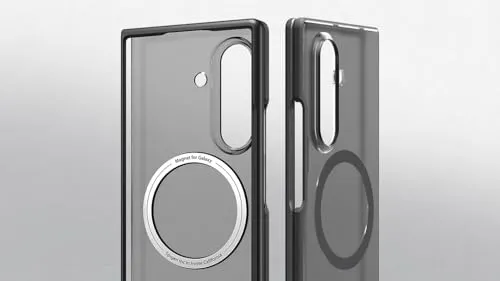 Samsung Spigen Capella Handyhülle für Galaxy Z Fold7 - Smartphone-Hülle mit stoßfestem Design und integriertem Magneten für einfache Gadget-Befestigung und Qi2-Charging, schützt dein Galaxy Z Fold7 stilvoll.