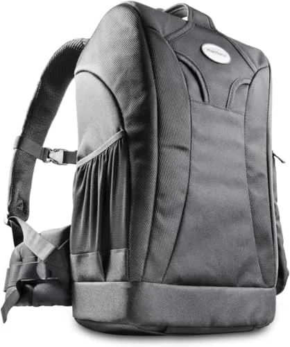 Mantona Trekking Fotorucksack – DSLR Kamerarucksack mit Regenschutz - Kameratasche mit viel Stauraum und praktischer Aufteilung, reißfestem Material und Diebstahlschutz – ideal für DSLR- und Systemkameras.