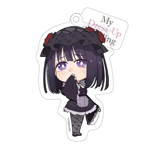 SAKAMI - My Dress-Up Darling - Marin - Shizuku Cosplay - Chibi Style - Acryl Keychain, Schlüsselanhänger - 8cm