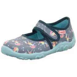 Superfit Mädchen Hausschuh Einhorn 23 EU - Babyschuhe mit niedlichem Einhorn-Design, ideal für kleine Füße und ein bequemes Tragegefühl.
