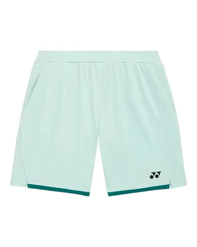 Yonex Sporthose Knit Short Tennis Year Round Herren XXL eisblau - Hoch funktionelle Yonex Knit Short für Badminton und Tennis mit 2 Seitentaschen und stilvollem Logo. Ideal für sportliche Aktivitäten das ganze Jahr über. Material: 100% Polyester.