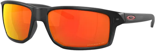 Oakley Gibston Black Ink / Prizm Ruby Polarized Sportbrille - Sportbrille mit modernem High-Wrap-Design für optimalen Rundumschutz. Prizm Ruby Polarized Linsen verbessern Farben und Kontraste, ideal für aktive Outdoor-Aktivitäten.