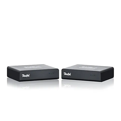 Teufel Subwoofer Wireless Set - Audio-Zubehör für kabellose Subwoofer-Übertragung, verlustfreier Klang bis 10 m, einfache Installation und geringer Stromverbrauch.