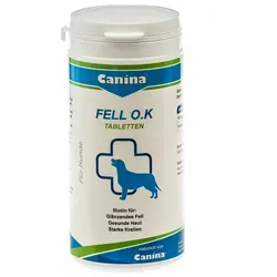 Canina Fell O.K. Tabletten Hund 250 g
