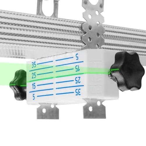 St. x Deckennivellierungshalter für Gipskartonplatten - Heber für Gipskartonplatten, perfektes Nivelliersystem mit verstärkter Konstruktion für einfache und präzise Montage von Hohlraumdecken. Zeitersparnis und Stabilität garantiert!
