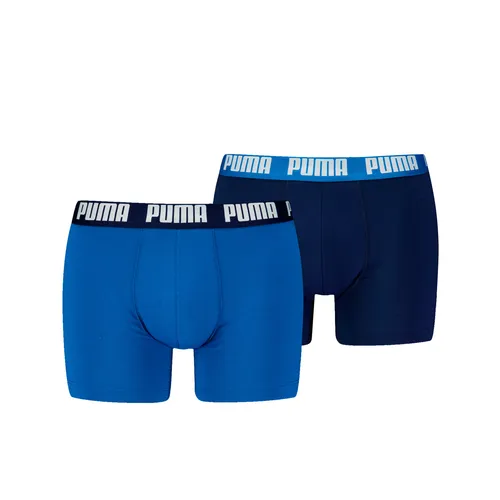 PUMA Herren Boxershorts 2-er Pack Boxer Unterhosen | Gr. XXL | True Blue