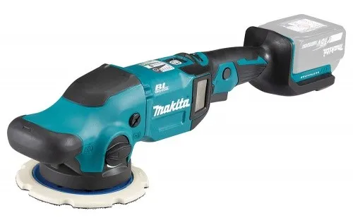 Makita Akku-Polierschleifer DPO600ZX1 LXT 18 V - Effizientes Polieren mit 150 mm Durchmesser - Schleifmaschinen, leistungsstarker Akku-Polierschleifer mit exzentrischer Rotation für rillenfreien Feinstschliff und Grobschliff, ideal für Auto- und Bootspolitur.