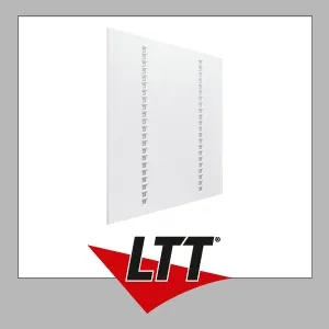 LEDVANCE PANEL IndiviLED® 600 33 W 4000K - Quadratische Deckenleuchte mit innovativer IndiviLED® Optik, ideal für gleichmäßige Lichtverteilung. Maße: 595 x 595 x 13 mm, energieeffizient und perfekt für moderne Innenräume.