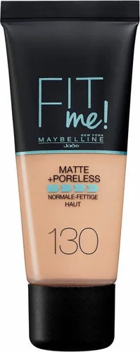 MAYBELLINE NEW YORK Foundation FIT ME! MATTE + PORELESS MAKE-UP, für einen natürlich mattierten Teint, leichte bis mittlere Deckkraft
