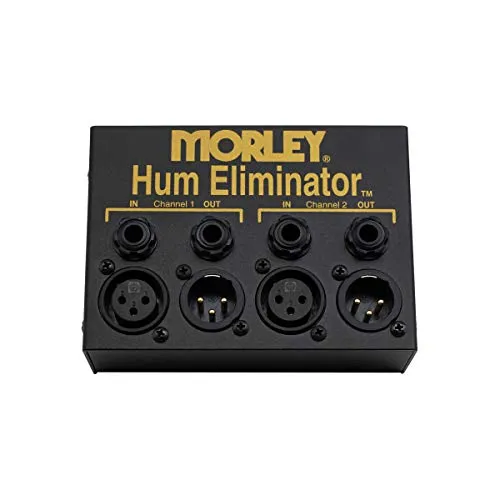 MORLEY MHE HUM ELIMINATOR - Effektgerät zur Vermeidung von Ground Loop-Brummen in Audio- und Videogeräten, maßgeschneiderter 1:1 Isolationstransformator, keine Stromquelle erforderlich.