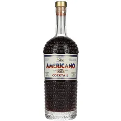 Americano Premix Party Drink Poli 0,7l - Likör & Kräuterschnaps, perfekt ausbalancierter Cocktail für einen erfrischenden Aperitif, einfach mit Eis und Soda servieren.