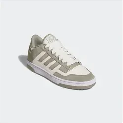 adidas Herren Sneaker RAPID COURT LOW - Grau 44 2/3 EU - Sneaker in Silver Pebble/Cloud White für optimalen Tragekomfort und lässigen Style, ideal für Sport und Freizeit.