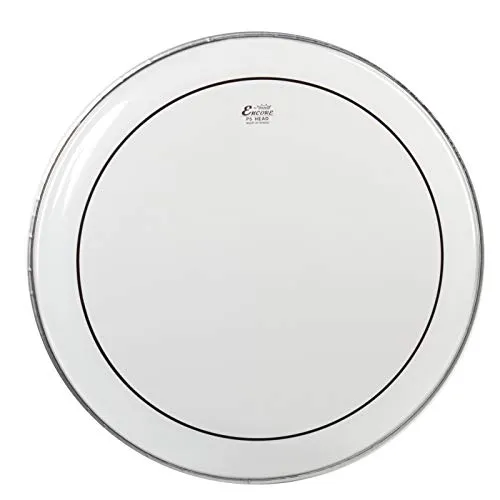 Remo Encore 18" Pinstripe Bass Drum Fell - Felle, doppellagiges 7-mil Bass Drum Fell für einen warmen, kontrollierten Klang, ideal für Live-Performances und Studioaufnahmen.