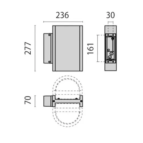 Spittler Sockel 27 000422 – Zubehör für Lichtschienensysteme - Hochwertiger Sockel aus Aluminium für Lichtschienensysteme. Kompakt mit 236 mm Breite, ideal für einfache Montage und zuverlässigen Einsatz.