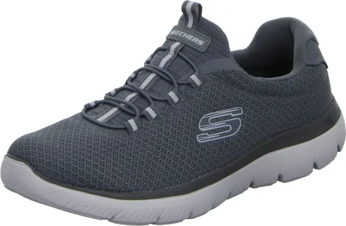 Skechers Herren Summits Sneakers - Charcoal, 45 EU - Herren-Sneaker aus hochwertigem Fabric, ideal für Komfort und Stil im Alltag.
