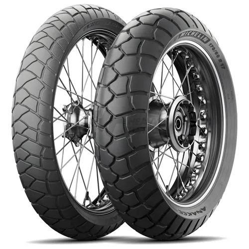 Michelin Anakee Adventure 170/60 R17 72V TL/TT - Enduro-Reifen - Der Michelin Anakee Adventure ist ideal für Enduro-Fahrer. Er bietet hervorragenden Grip und Stabilität sowohl auf der Straße als auch im Gelände. Genießen Sie vielseitigen Fahrspaß mit optimiertem Kurvenhandling.