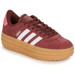 adidas Sportswear VL Court Bold Plateau Sneaker Kinder IH4780 - shadow red cloud white pink fusion, bequemes Leder-Obermaterial und optimaler Grip für jedes Abenteuer