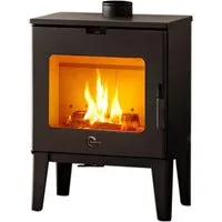 Sannover Holzofen Dita, 7,6 kW - Kamin mit 7,6 kW Leistung, ideal für gemütliche Wärme und Holzscheite bis 40 cm, perfekt für Ihr Zuhause.