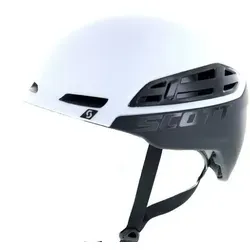 SCOTT Helmet Couloir Mountain - Uni., white/black 1035 (L (59-61cm)) - Skihelm & Snowboardhelm Set mit integrierter Skibrille, optimaler Schutz und modernes Design für unvergessliche Wintersport-Abenteuer.