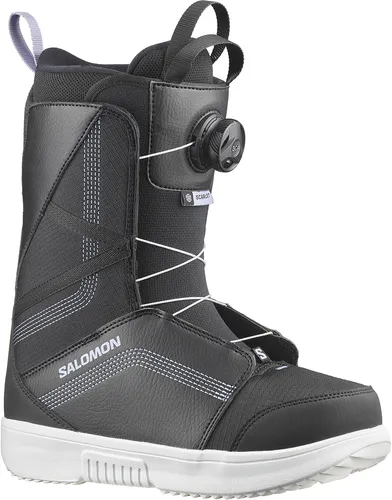 SALOMON SCARLET BOA Boot 2026 black/black/persian violet - 39