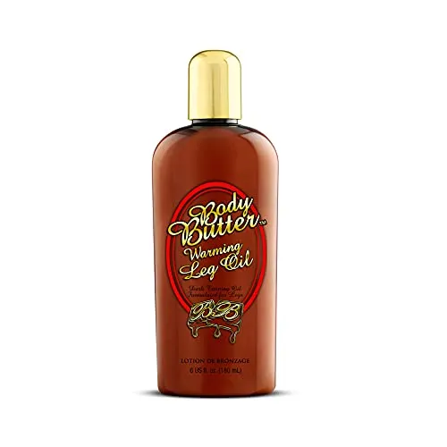 Body Butter Erwärmungs Bein Öl sonnenbank hellbraun 180ml flasche