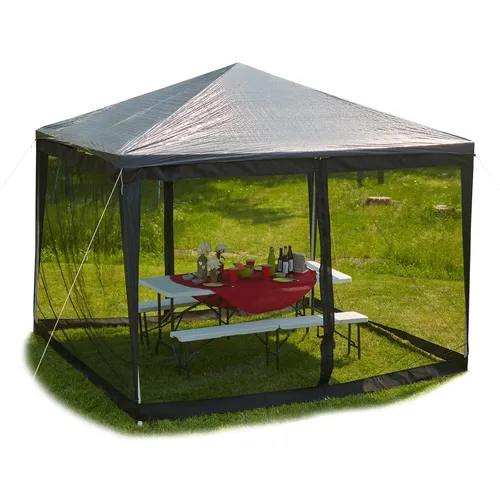 Moskitonetz Pavillon - Insektenschutz für Garten 12 m - Pavillon- & Pergolateile mit 12 m Länge, idealer Mückenschutz für entspannte Stunden im Garten. Robustes Material und einfache Montage.