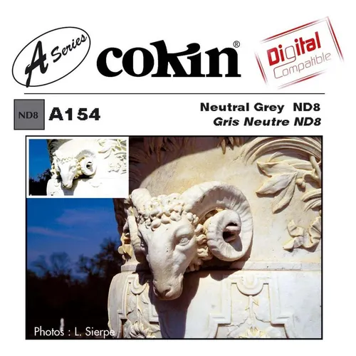 COKIN Filter A154 Neutralgrau x8 – Hochwertige Objektivfilter - Set von 8 Neutralgrau-Filter für präzise Belichtung und kreative Effekte. Ideal für Fotografen, die ihre Aufnahmen perfektionieren möchten.