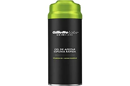 Gillette Labs Rasiergel mit schnellem Schaum, erfrischt, beruhigt und schützt vor Hautreizungen während der Rasur, leicht zu spülen, 198 ml