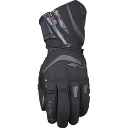Five WFX Prime EVO GTX, Handschuhe mit GORE-TEX - Schwarz - S - Hochwertige Motorradhandschuhe aus Ziegenleder mit innovativer Thermo+ Isolierung für optimalen Kälteschutz. Die GORE-TEX® Membrane sorgt für Wasserdichtigkeit und Atmungsaktivität.