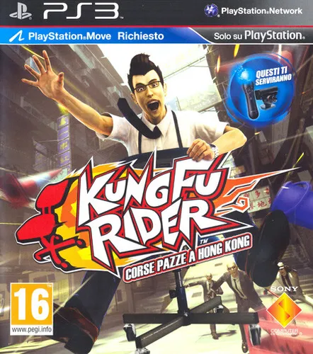 Kung Fu Rider - Rennsport Crazy Cars A Hong Kong (PLAYSTATION Ps Move) PS3
