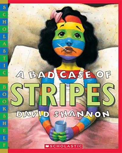A Bad Case of Stripes (Scholastic Bookshelf) - Selbstwertgefühl für Kinder, lehrreiche Geschichte über Identität und Selbstakzeptanz für Kinder.