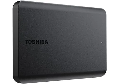 TOSHIBA Canvio Basics HDTB510XK3AA tragbare Externe Festplatte, 1 TB, USB 3.0, Schwarz