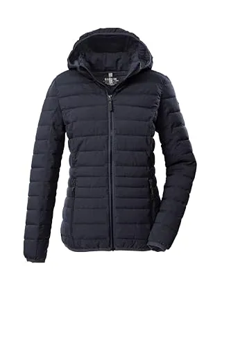 G.I.G.A. DX Damen Steppjacke "GW 49 WMN QLTD JCKT", Gr. 36, navy - Funktionsjacken: Wind- und wasserabweisende Steppjacke mit 8.000 mm Wassersäule, ideal für Übergangszeit und Herbst, aus recycelten Materialien gefertigt.
