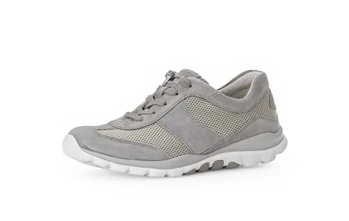 GABOR ROLLINGSOFT Keilsneaker für Damen, grau, Gr. 39 - Sportliche Keilsneaker von GABOR rollingsoft mit OPTIFIT-Wechselfußbett für optimalen Tragekomfort, ideal für Freizeit und Alltag.
