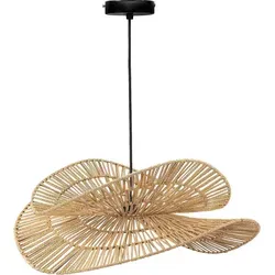 Pendelleuchte Toolight Boho APP1737-1CP - 50 cm - Elegante Pendelleuchte aus hochwertigem Metall und Juteschnur, ideal für verschiedene Räume. Mit Höhenverstellung und schneller Lieferung in 2-4 Arbeitstagen.