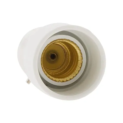 Zenitech - B22 auf E14 Sockeladapter - 5 cm - Weiß - Praktischer Konverter für Glühbirnen - Einfache Installation - Kompatibel mit Innenlampen - Ideal für Wohnbeleuchtung