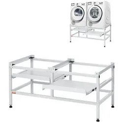 VEVOR Waschmaschinen-Untergestell - Ersatzteile Waschmaschinen, robustes und stabiles Podest mit hoher Tragfähigkeit von 267 kg, ideal für eine ergonomische Nutzung und einfache Installation.