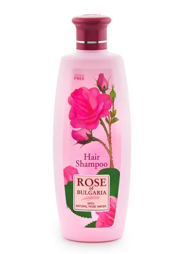 Biofresh Haarshampoo mit Rosenwasser 330 ml - Rose of Bulgaria - Damenpflege: 100% natürliche Inhaltsstoffe, parabenfrei und tierversuchsfrei. Ideal für alle Haartypen, verwöhnt mit dem Duft von Rosen. Größe: 330 ml, für die tägliche Haarpflege.