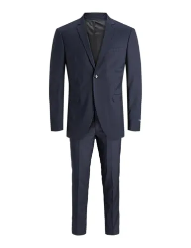 JACK & JONES JUNIOR Jprsolar Suit Noos Jnr - Streetwear Trainingsanzug für Jungen, Extra Slim Fit mit Fly-Away Kragen für einen modernen Look und optimalen Tragekomfort.