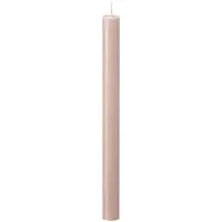 Bolsius Rustik-Kerze Shine Ø 2,3 cm x 27 cm Nebliges Rosa