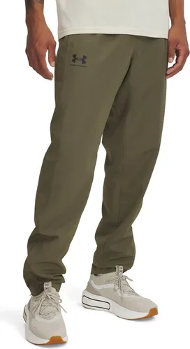 Under Armour Ua Rival Wvn Windbreaker Pnt - marine od green, Größe: XXL - Wasserabweisende Windbreaker-Hose mit UA Storm-Technologie; atmungsaktiv und robust; ideal für Outdoor-Aktivitäten; mit elastischem Bund und praktischen Taschen für zusätzlichen Komfort.