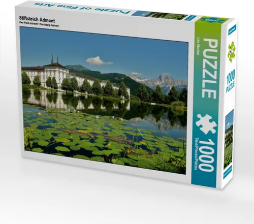 Calvendo Stiftsteich Admont 1000 Teile Puzzle quer 640x480mm, Bucher Leo; 7363342