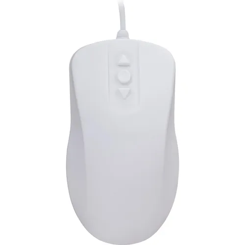 CHERRY ACTIVE KEY Ergo Hygienemaus - Desinfizierbar und Kabelgebunden - Mäuse, desinfizierbare ergonomische Maus für optimale Hygiene und Komfort im Büro oder Home Office.