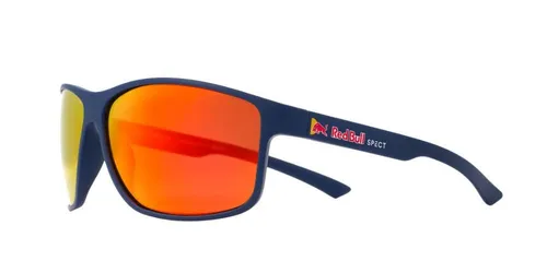 Red Bull SPECT Eyewear Sonnenbrille – Anpassbare Passform in Blau - Sportliche Sonnenbrille für jede Gesichtsform, gefertigt aus robustem TR90 Kunststoff. Mit verspiegelten TAC POL Gläsern und modernem Design – perfekt für Outdoor-Aktivitäten.