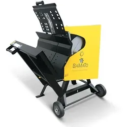 BAMATO Wippkreissäge HOS-700 - Made in GERMANY - Wippsäge mit massiver Stahlkonstruktion und kraftvollem Motor für große Schnittleistungen. Inkl. HM-Sägeblatt 700mm für optimale Ergebnisse und patentierter Schutzklappe.