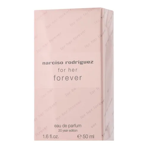 Narciso Rodriguez For Her Forever Eau de Parfum 50 ml - Damenduft mit einzigartigem Sex-Appeal, verführerische Noten von Frangipani und Moschus für einen unvergesslichen Eindruck.