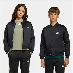 ADIDAS Kinder Jacke Trainingstanktop - Stylische und praktische Bomberjacke für Kinder, ideal für Abenteuer im Freien. Wattiertes Design sorgt für Wärme, während die bequeme Passform und Branding-Druckknöpfe das An- und Ausziehen erleichtern.