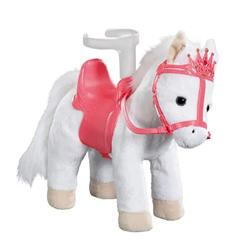 Baby Annabell Little Sweet Pony - 36 cm Spielpferd mit Sound-Effekten, ideal für fantasievolles Spielen mit Puppen und hochwertigem Zubehör